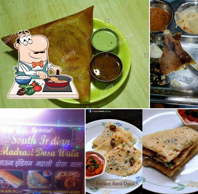 Chicken curry at South Indian Madrasi Dosa