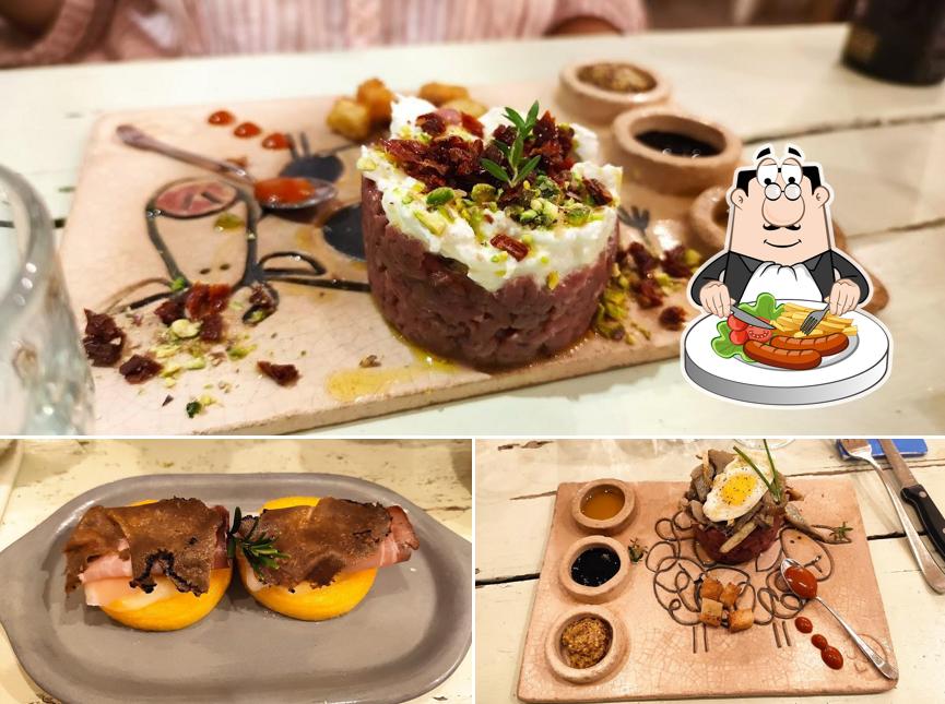 Platti al Osteria Valle