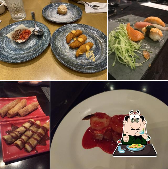 Platos en Nazo Japanese Food - Sudoeste