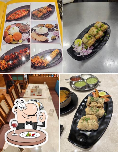 Food at Chav Gomantakchi
