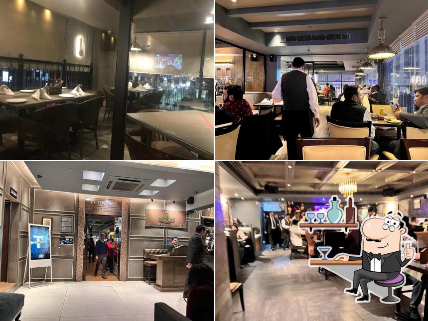 The interior of Moti Mahal Delux