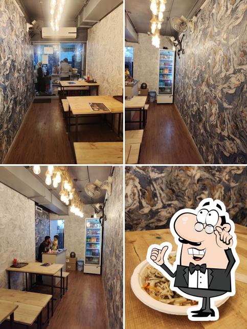 The interior of Spice n slice