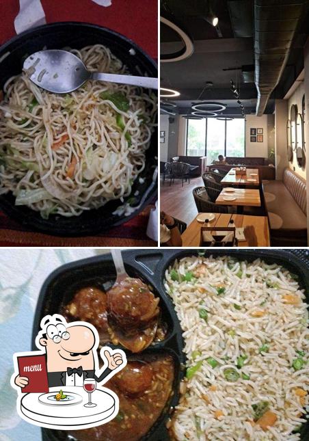 The restaurant's food and interior