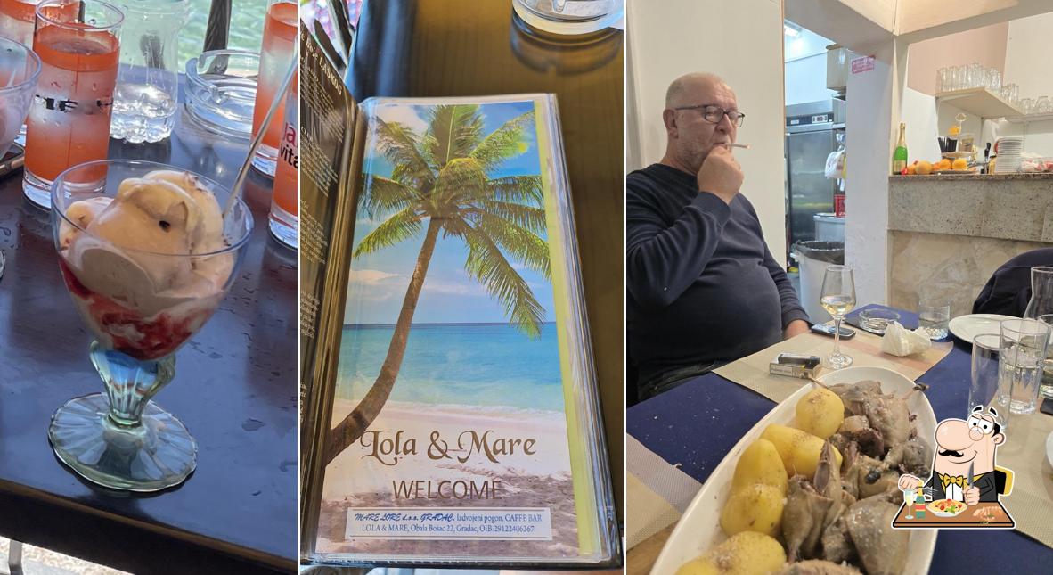 Cibo al Caffe bar LOLA I MARE