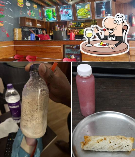 The restaurant's food and interior