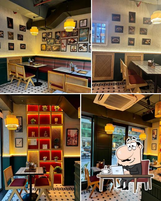 The interior of House of Wok