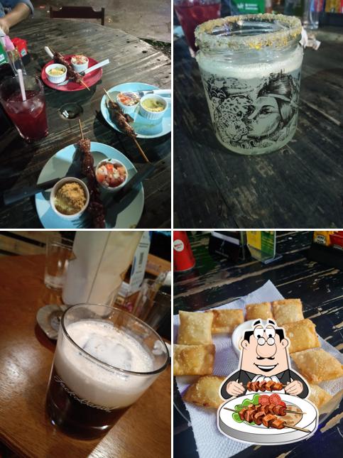 Comida em Jungle Bar