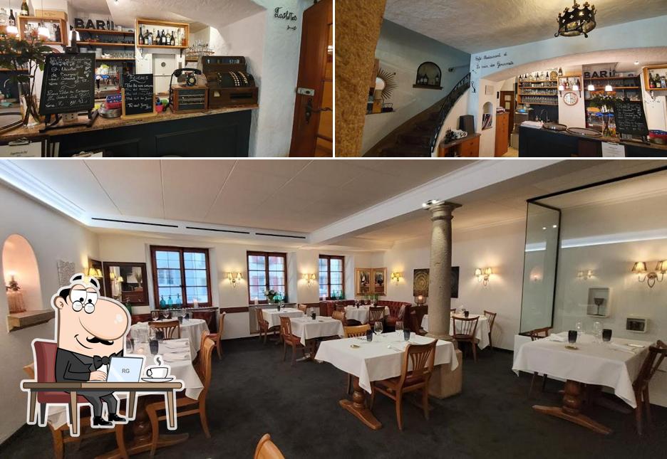 Gli interni di La Bonne Auberge - Restaurant et Hôtel