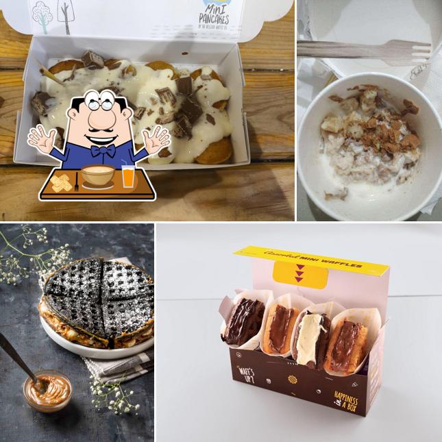 Clam chowder at The Belgian Waffle Co