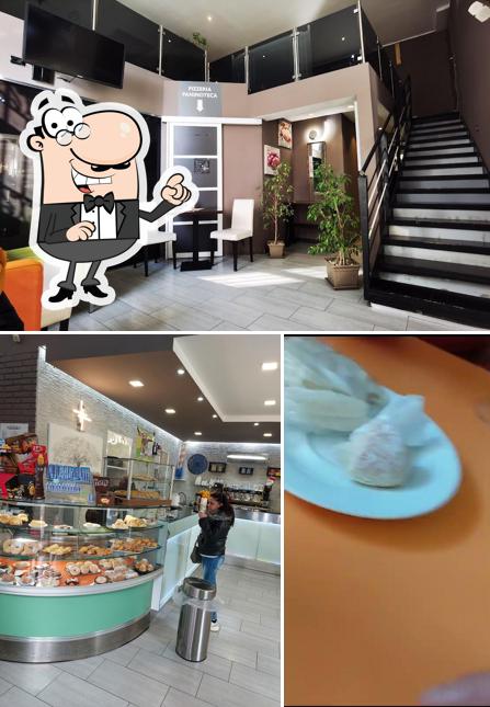 Dai un'occhiata agli interni di Caffè Central