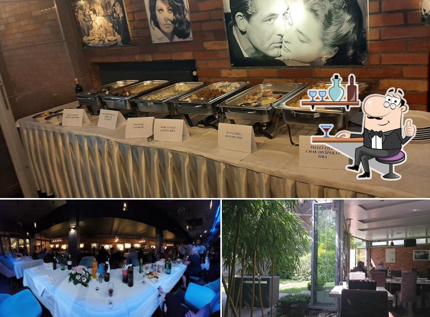 Gli interni di Restaurant COCKTAIL