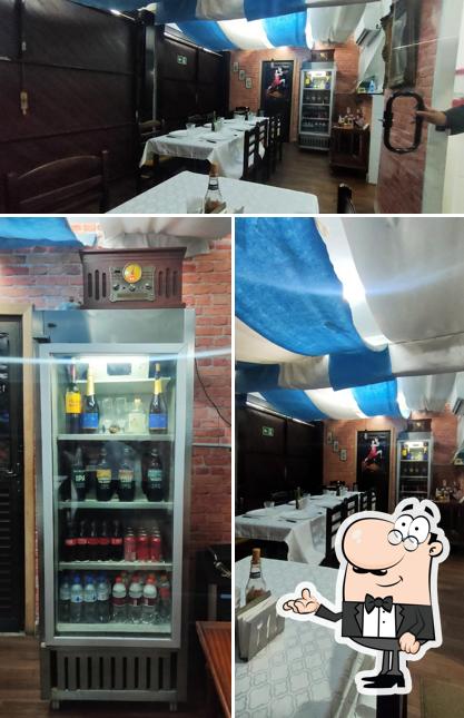 O interior do Che Pibe Parrilla