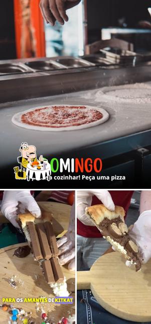 Comida em Disk Pizza Açoriana