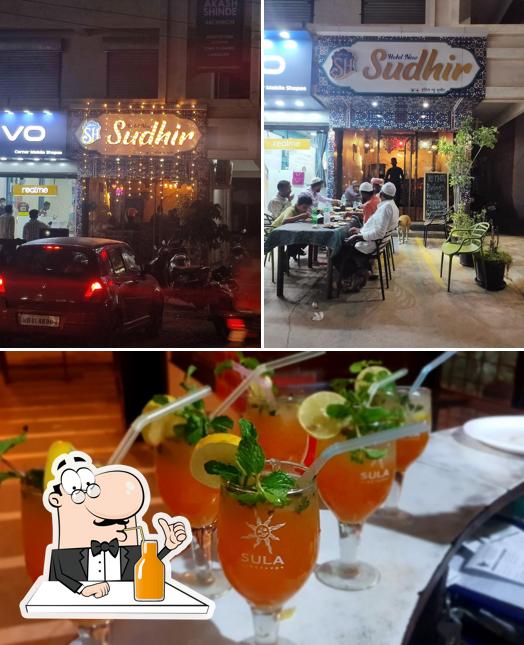 Enjoy a beverage at Hotel Sudhir Parcel Point