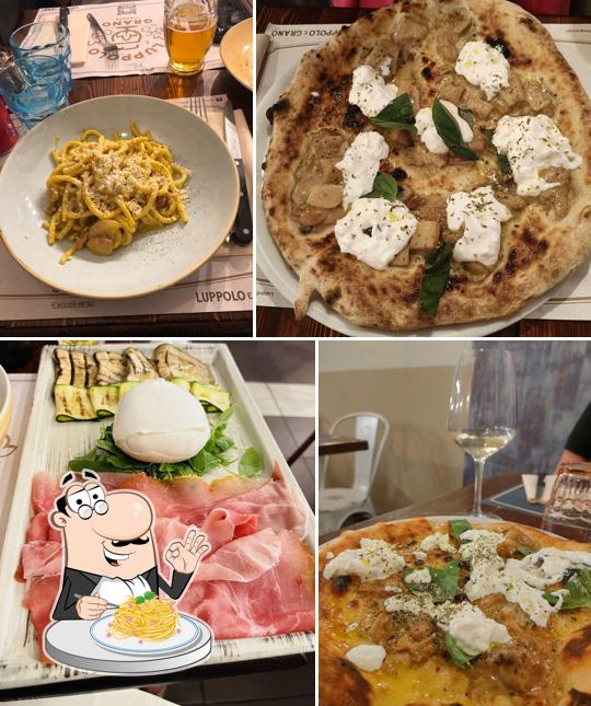 Spaghetti alla carbonara al Luppolo & Grano
