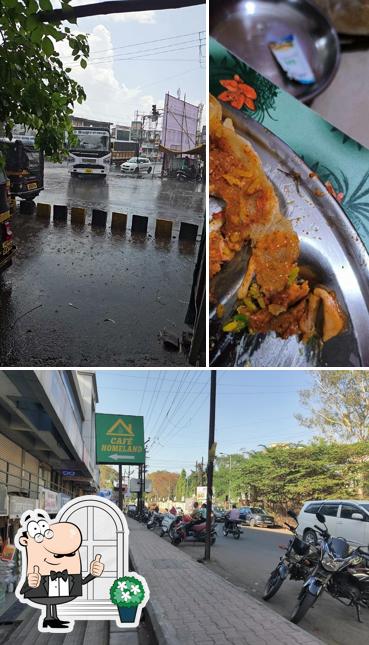 Check out the picture showing exterior and food at Prathamesh Roll House