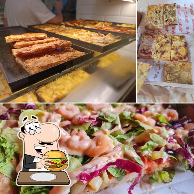 Prenditi un hamburger a Spada Pizza