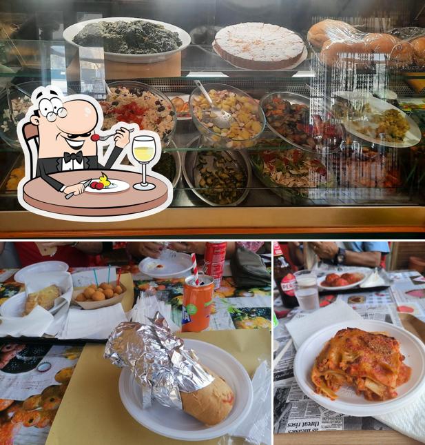 Platti al Rosticceria Da Stefania