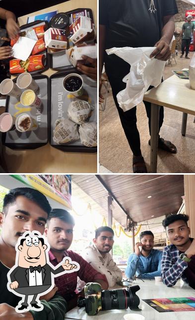 Take a seat at one of the tables at Dosa N More