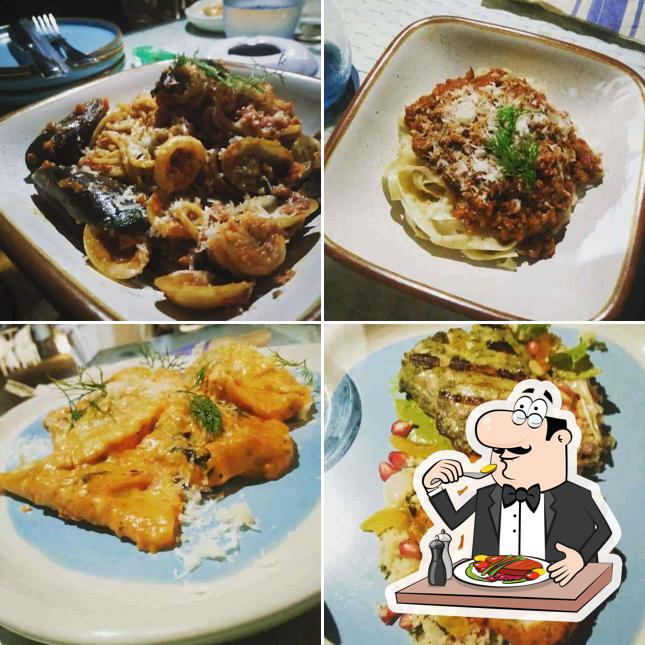 Food at Olive Bar & Kitchen