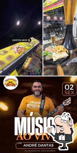 O interior do Espetos Beer Cachoeirinha Manaus