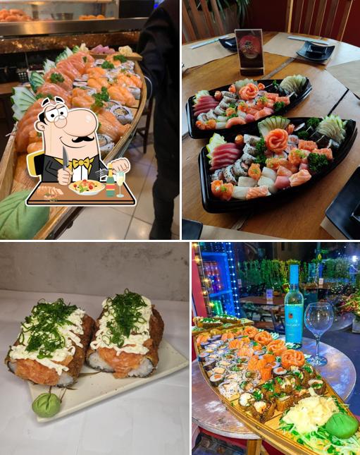 Comida em Boissuka Sushi