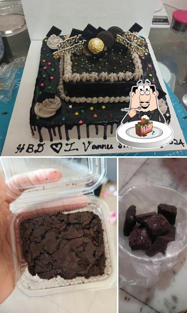 Chocolate cake at Purple Cakes and Bakes