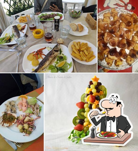 Cibo al Ristorante Campeggio Obelisco