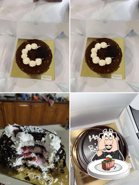 Chocolate cake at Theobroma Patisserie Bakery