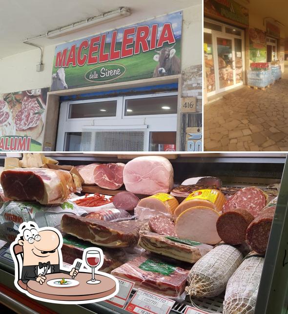 Cibo al Macelleria Delle Sirene - Supermercato