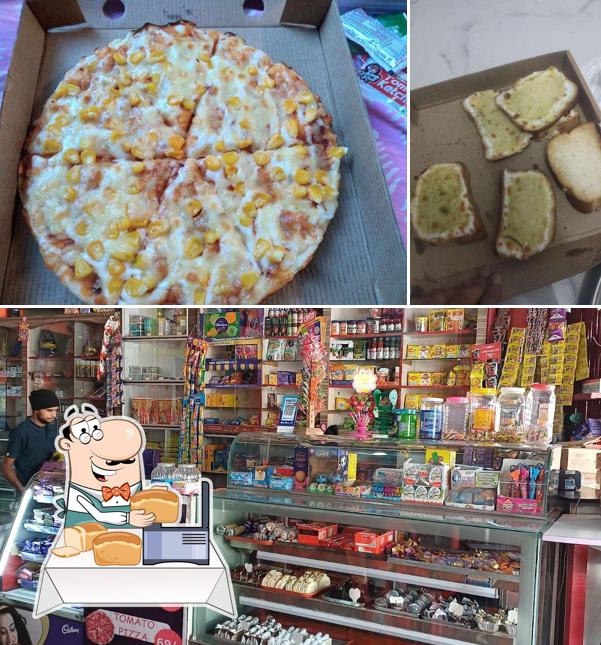 Garlic bread at RAJWADA cafe & bakers