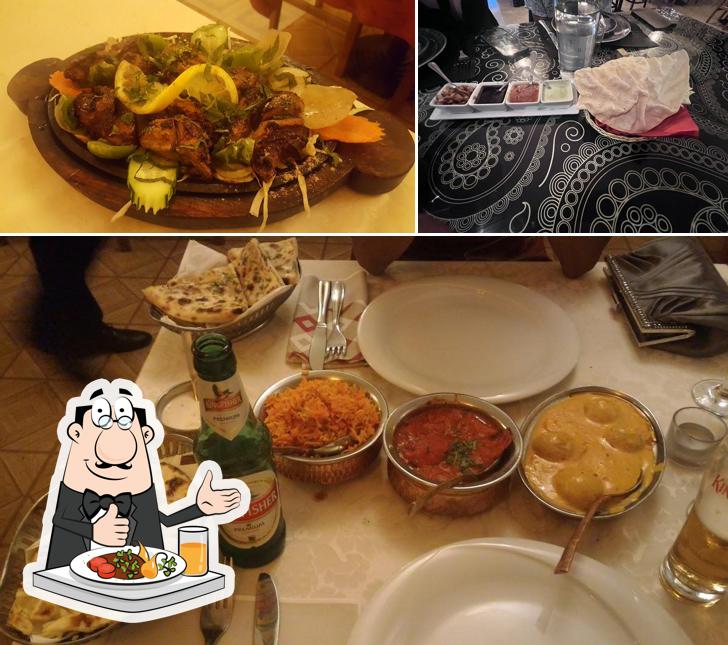 Cibo al Ristorante Indiano Bombay Spice