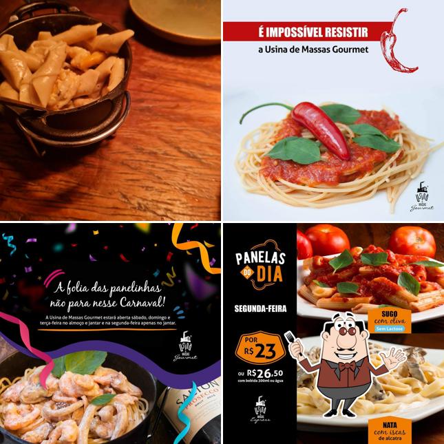 Platos en Usina de Massas Dinarte