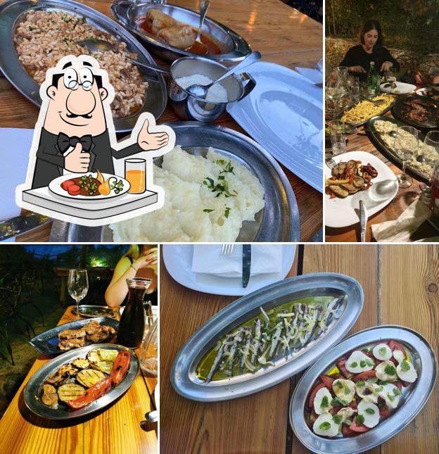 Cibo al Villa Rustica Vis
