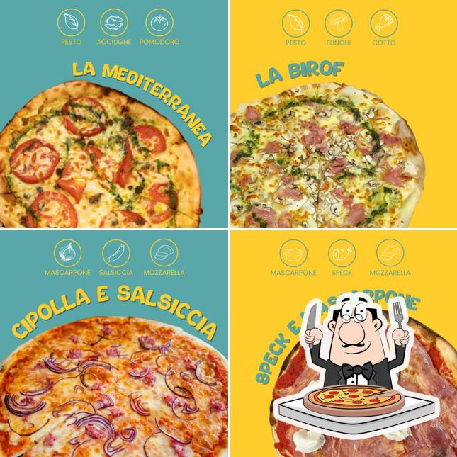 Prova tra le svariate varianti di pizza