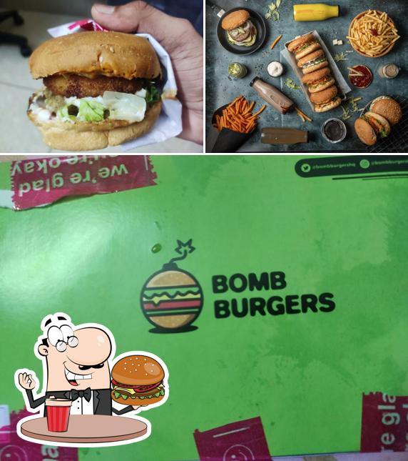 Get a burger at Bomb Burger