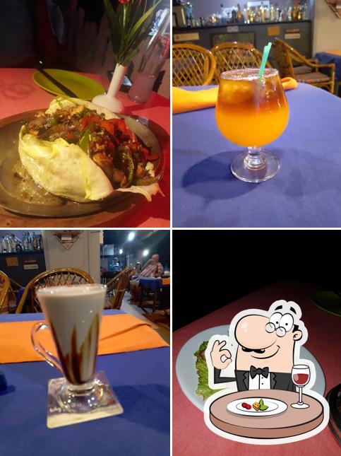 Food at Cheers Restaurant and Bar