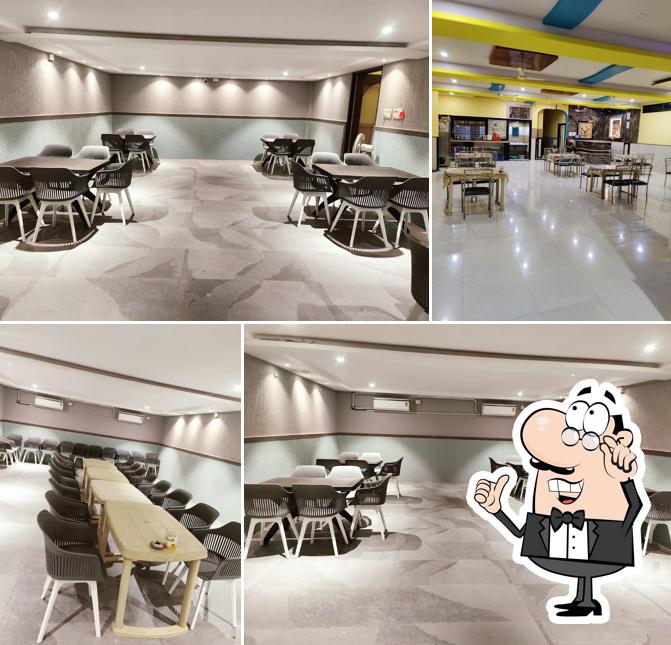 Take a seat at one of the tables at Prabhakar Mama cha Dhabha