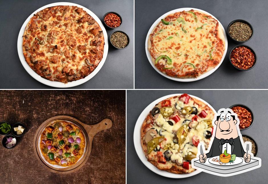 Food at Berju's Pizza Corner