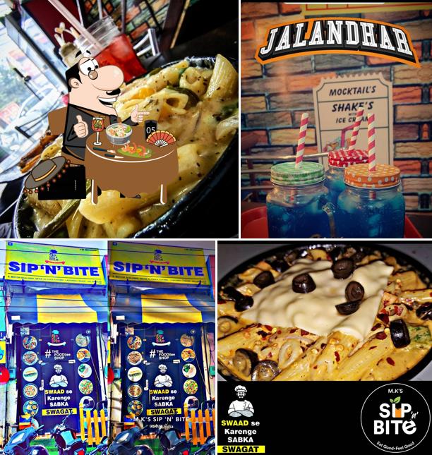 Food at M.K's SIP 'N' BITE