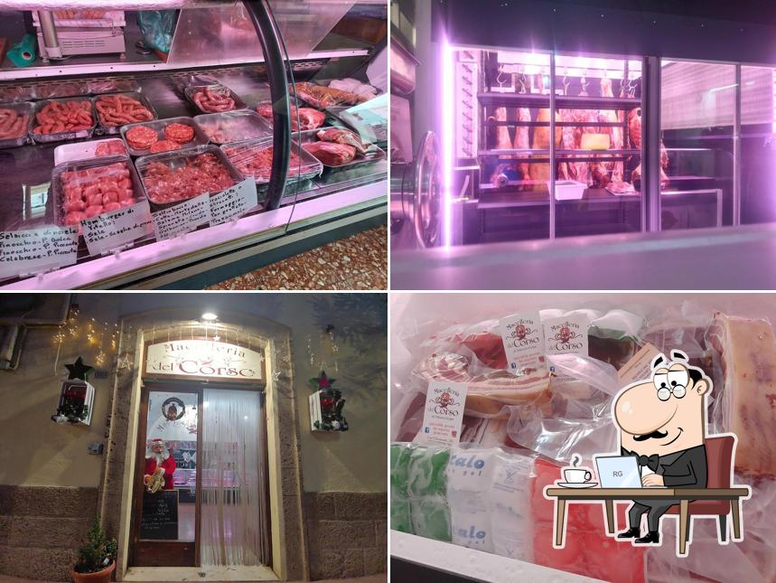 Gli interni di Macelleria Del Corso di Vittorio Volpe