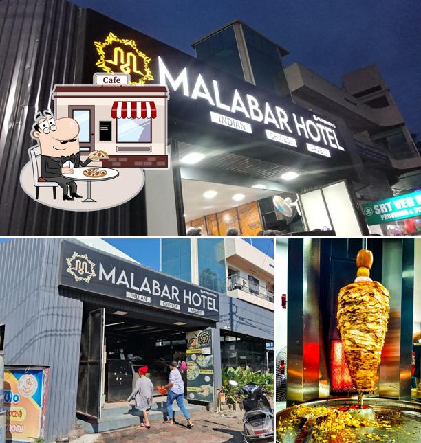 The exterior of Malabar Hotel