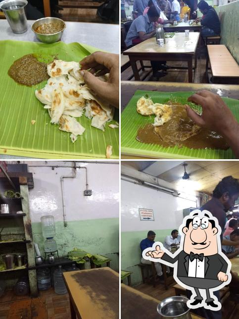 The interior of Annamalai Hotel