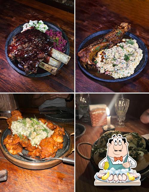 Ostras em A Forja - Taverna Épica Medieval