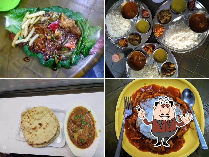 Meals at Nirvana Cafeteria