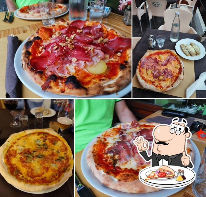 Prova una pizza a Ristorante Bar Pizzeria "San Luigi" di Campodolcino