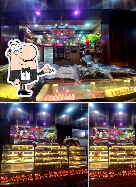 The interior of SLR Bakery and sweets