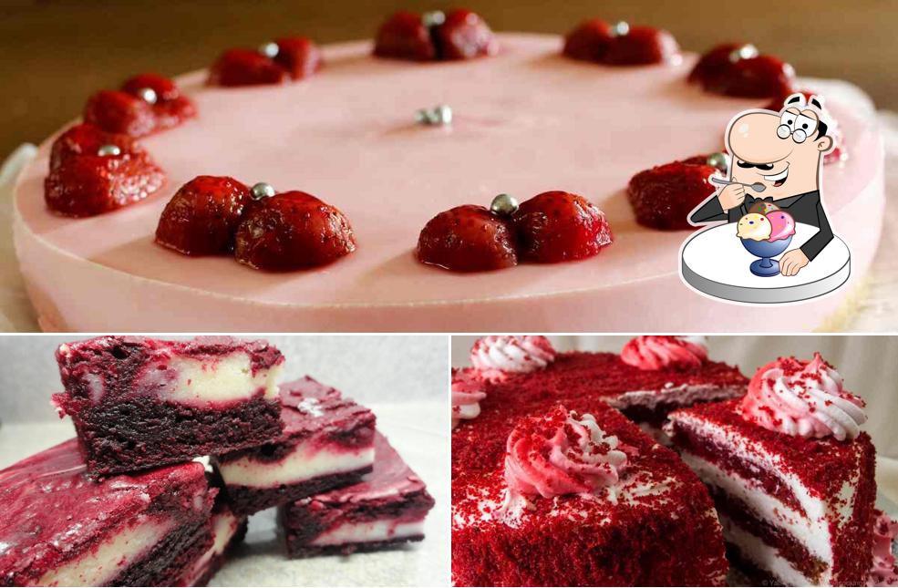 Order the sweet dishes
