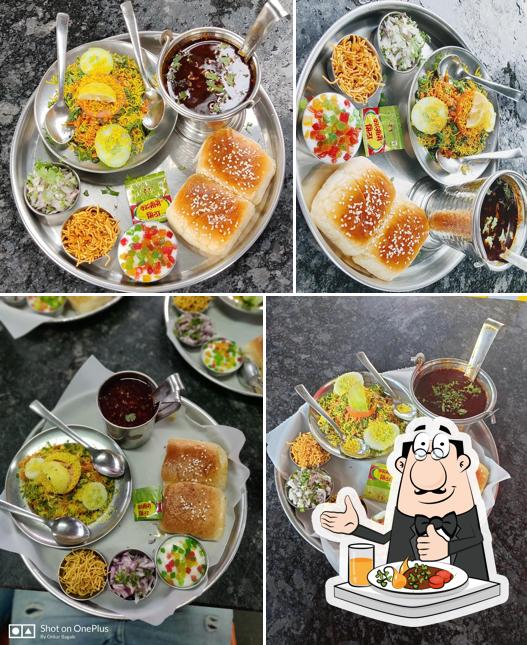 Meals at Tukaimata special dahi misal