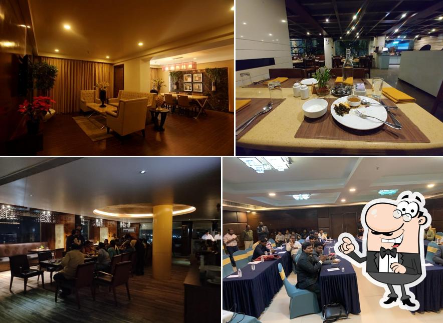 The interior of Paradigm Sarovar Portico, Kakinada